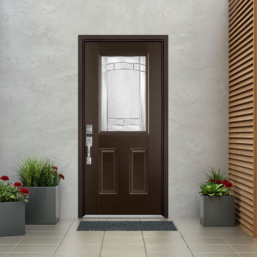 Brown Half lite Exterior Doors at Lowes.com