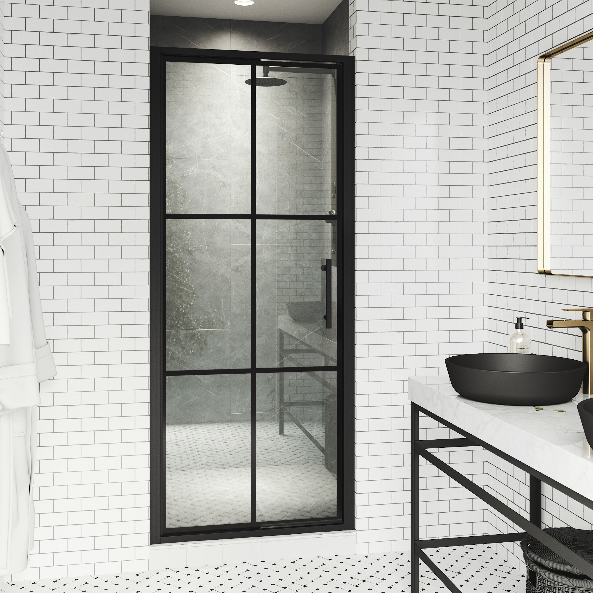 VIGO VG6079MBGCL3276 Shower-Doors - View #5