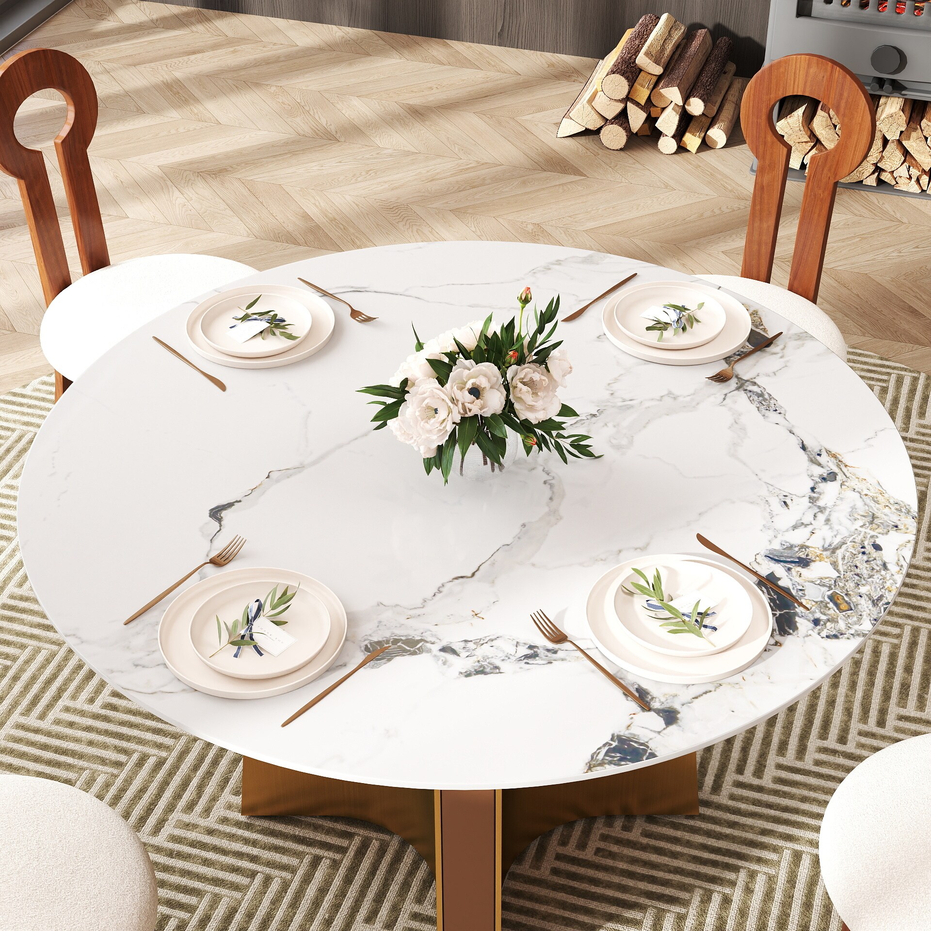 BuotiqHom DH-B-135F-1G Dining-Tables - View #3