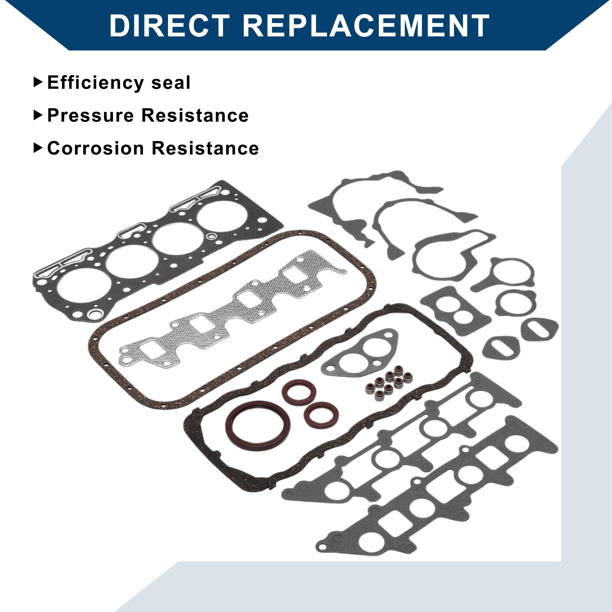 Unique Bargains No.1140060810 Cylinder Head Gasket Kit for Suzuki ...