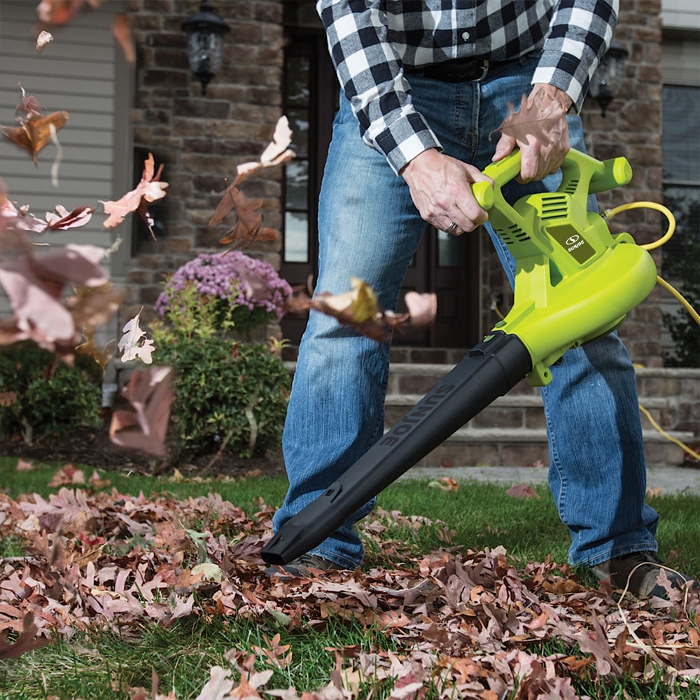 Electric Super Leaf Blower w/Vacuum Shredder Garden Lawn Trash Craftsman Sweeper 