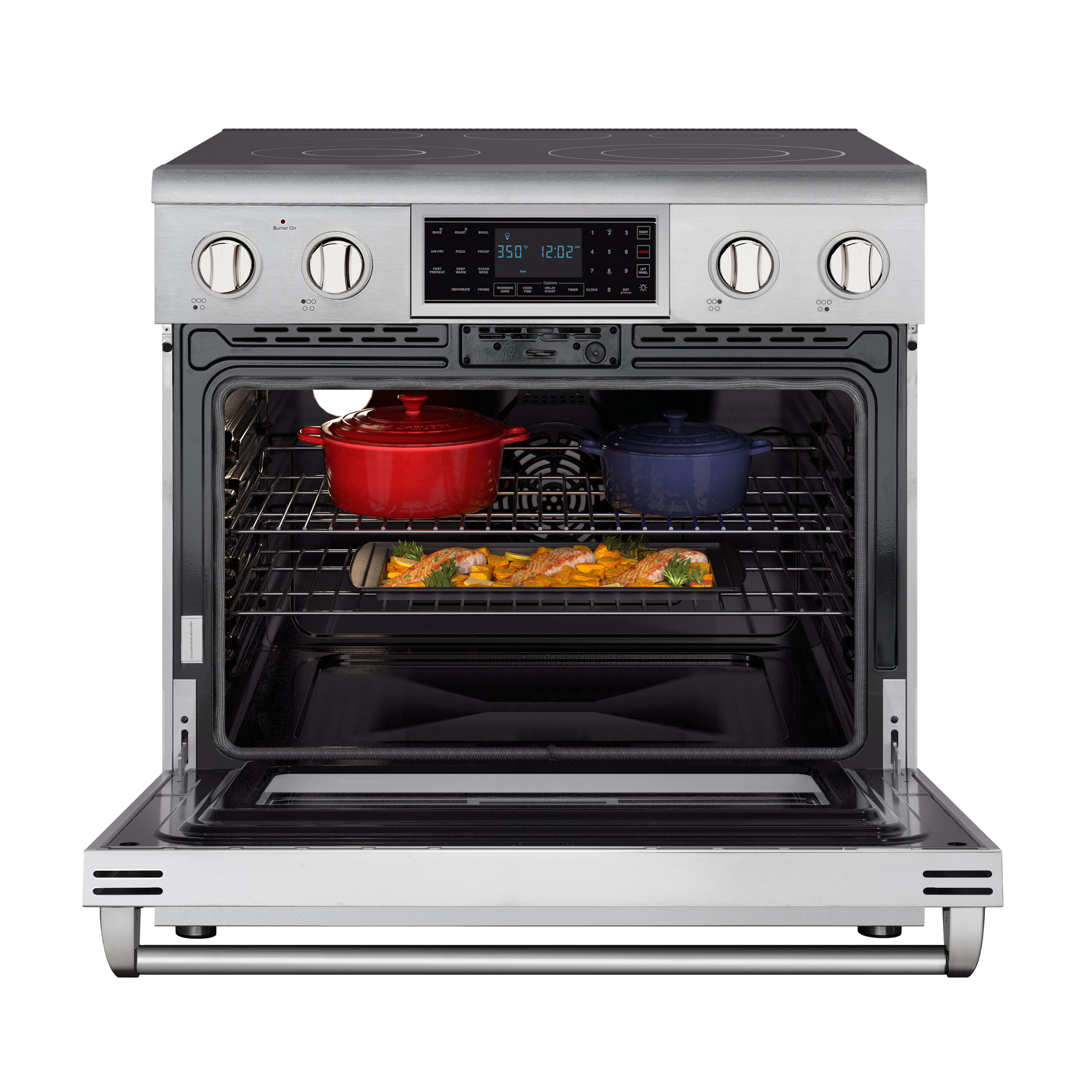 KoolMore LOW-KM-EPR-36TDP-SS Freestanding-Electric-Ranges - View #5