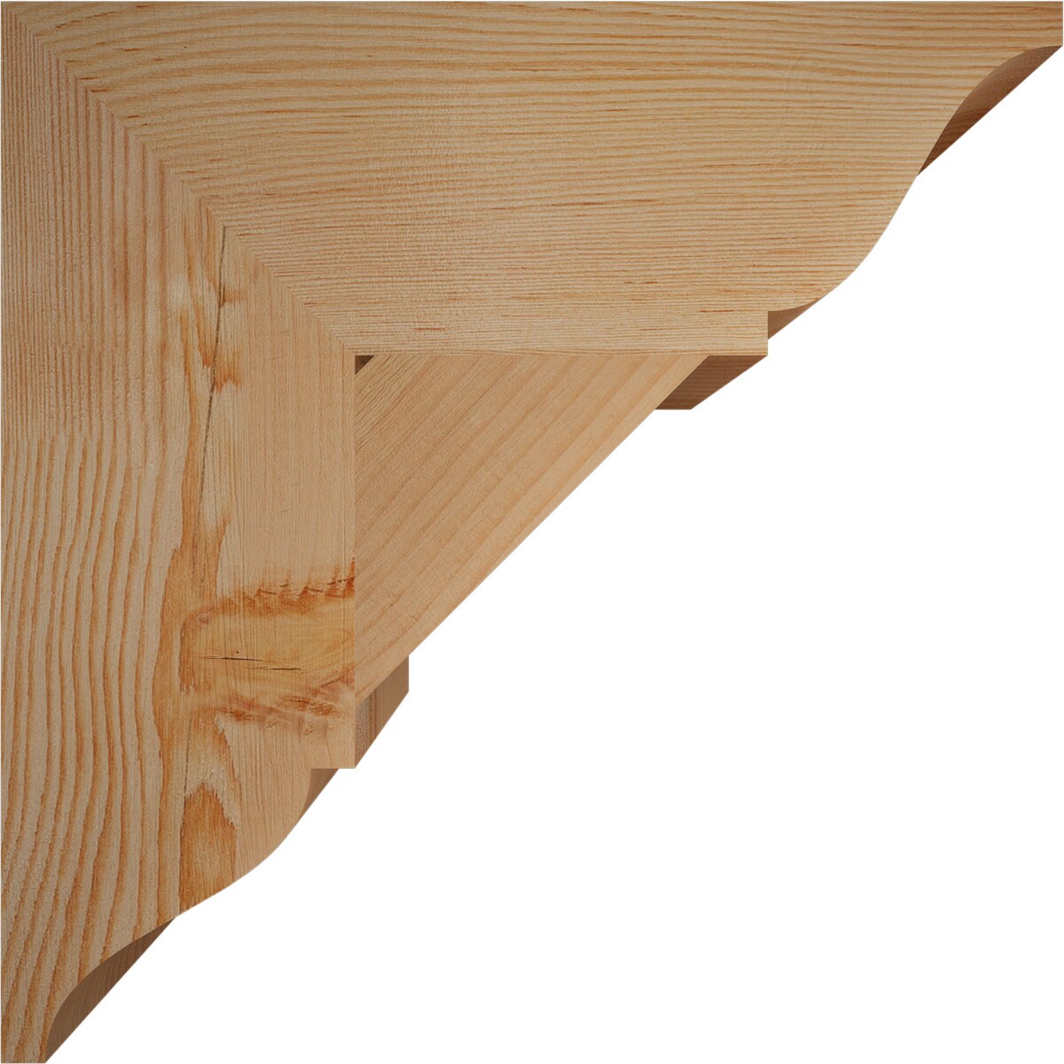 Ekena Millwork BKT06X18X18TRA01SDF Exterior-Brackets-Braces - View #3