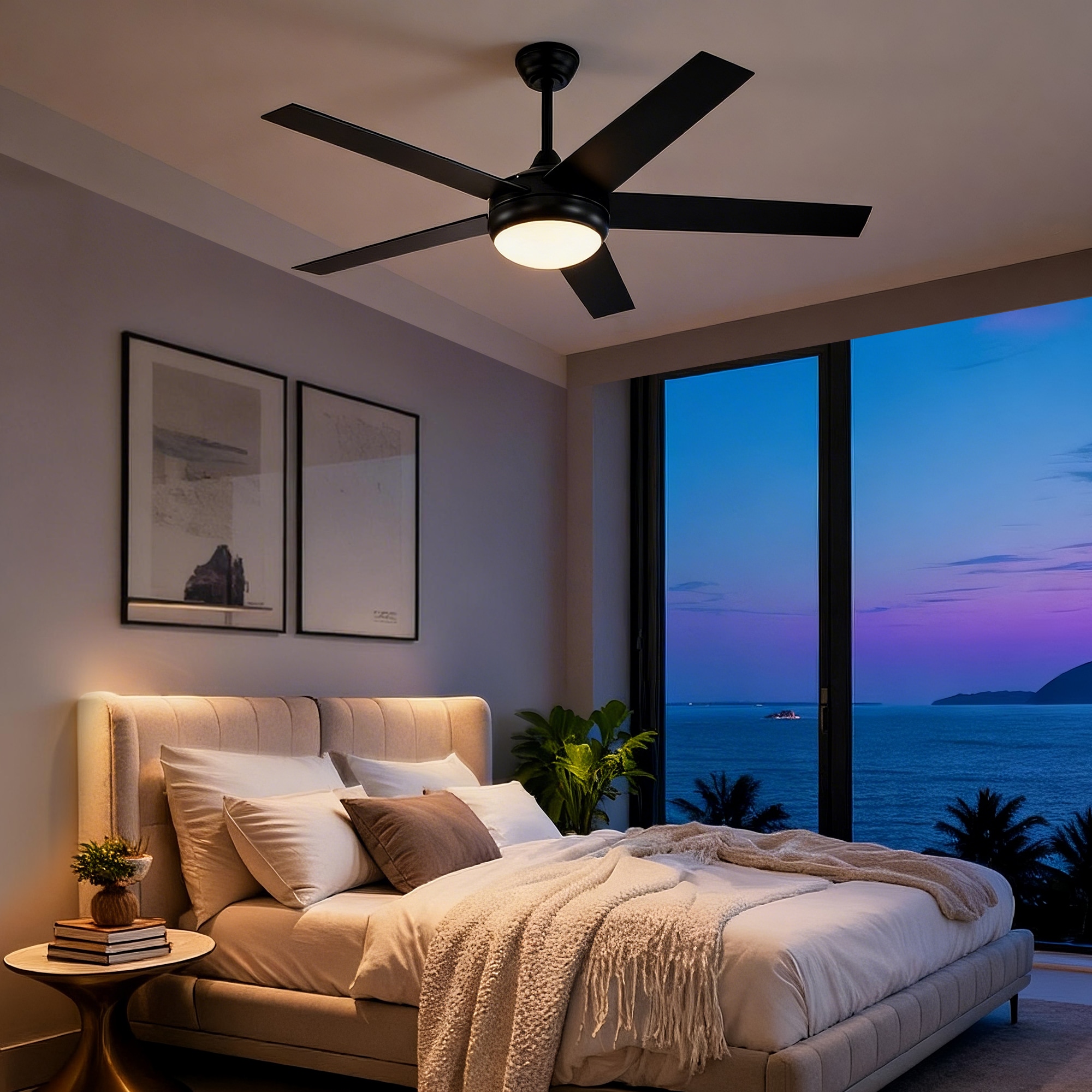 Edvivi FFG7335BK Ceiling-Fans - View #8