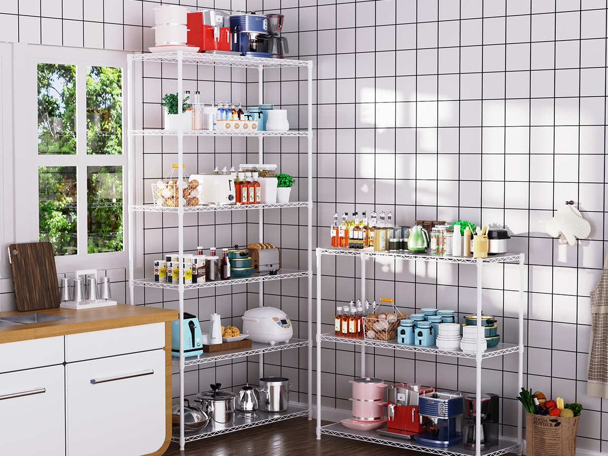 Kahomvis LIKE-QPS4-379 Free-Standing-Shelving - View #4