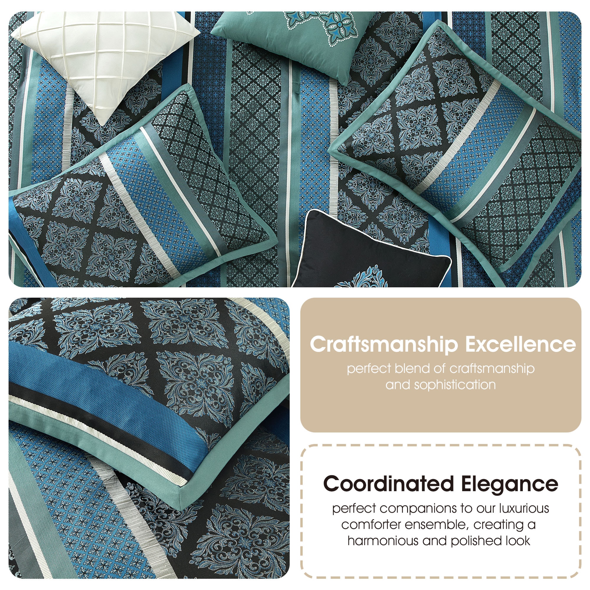 Nanshing TEFIA7-CK-BLU bedding - View #5