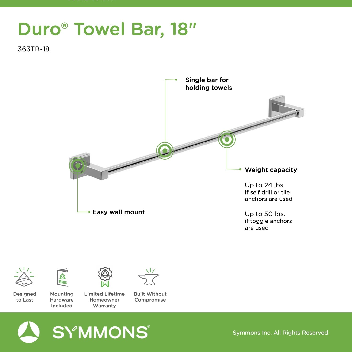 Symmons 363TB-18 d060350 - View #6