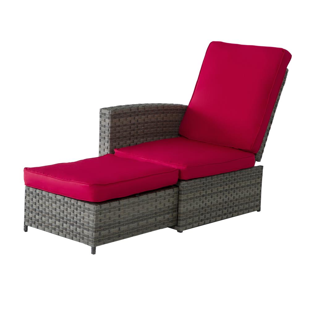 pier one wicker chaise lounge