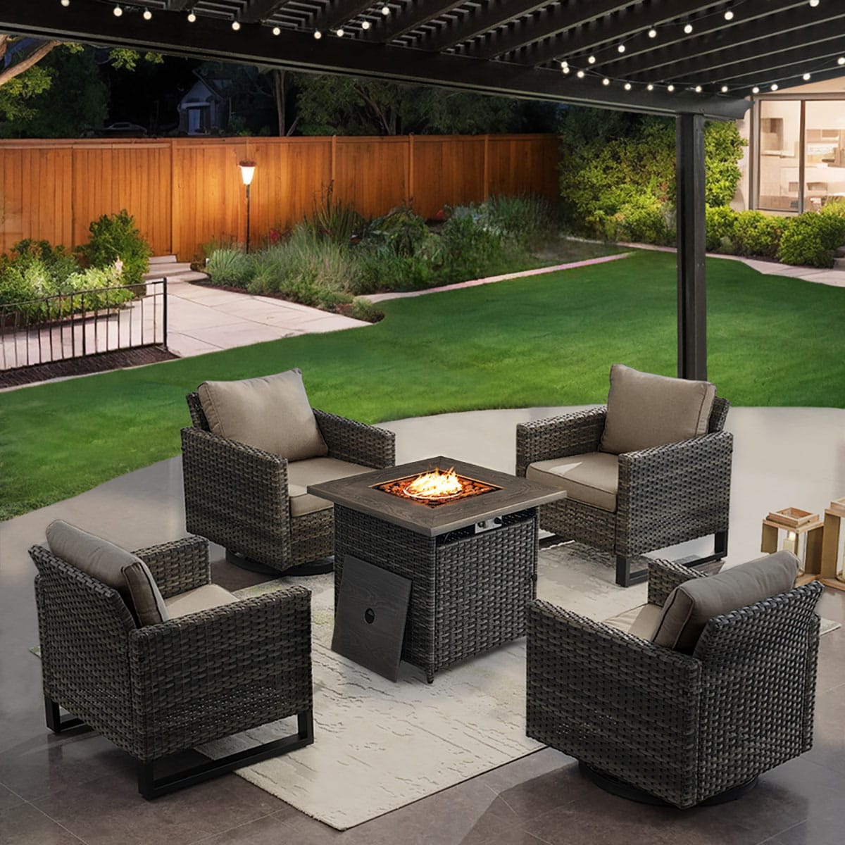 Rilyson FS063069099-3 Patio-Conversation-Sets - View #2