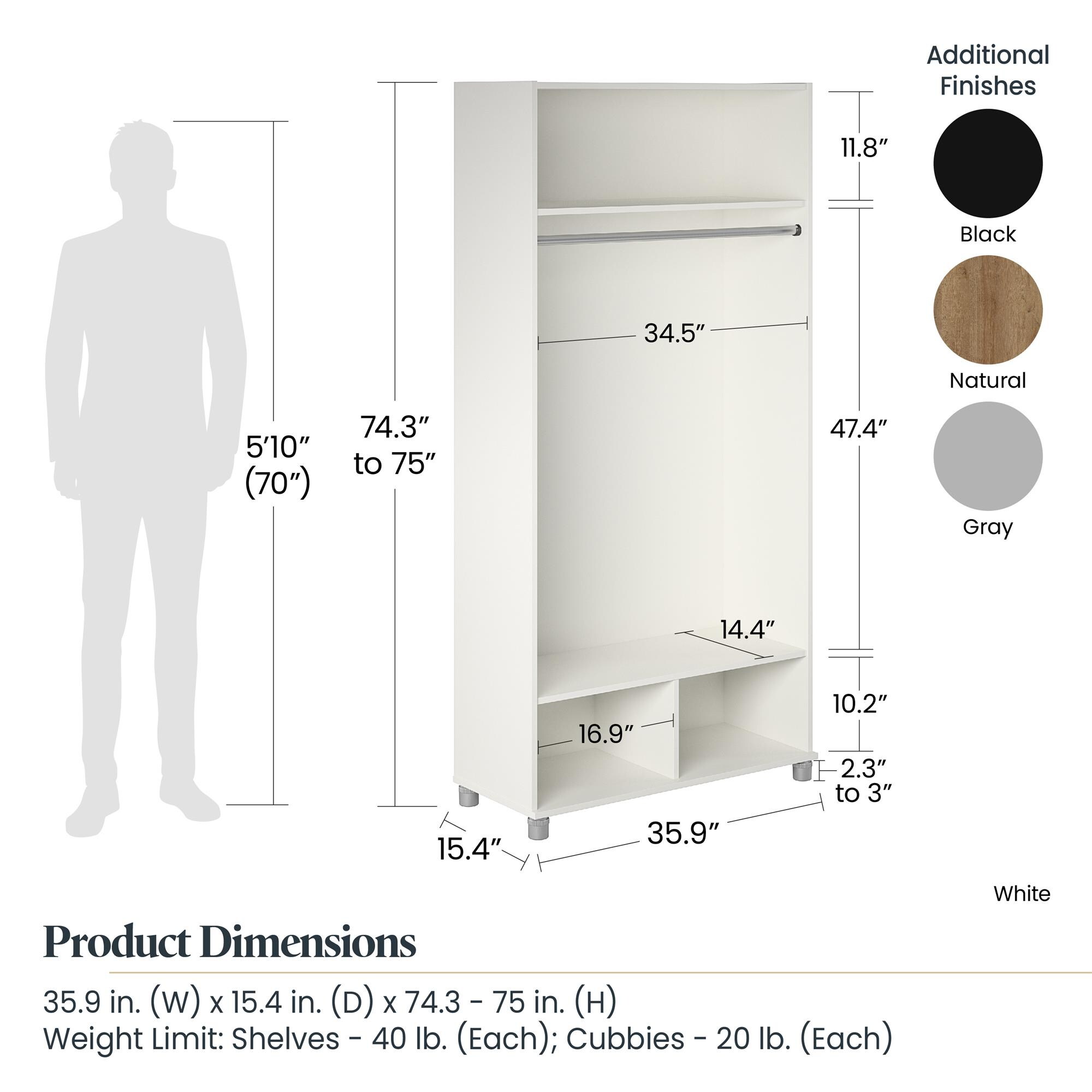 Ameriwood Home 1452056COM Utility-Storage-Cabinets - View #13