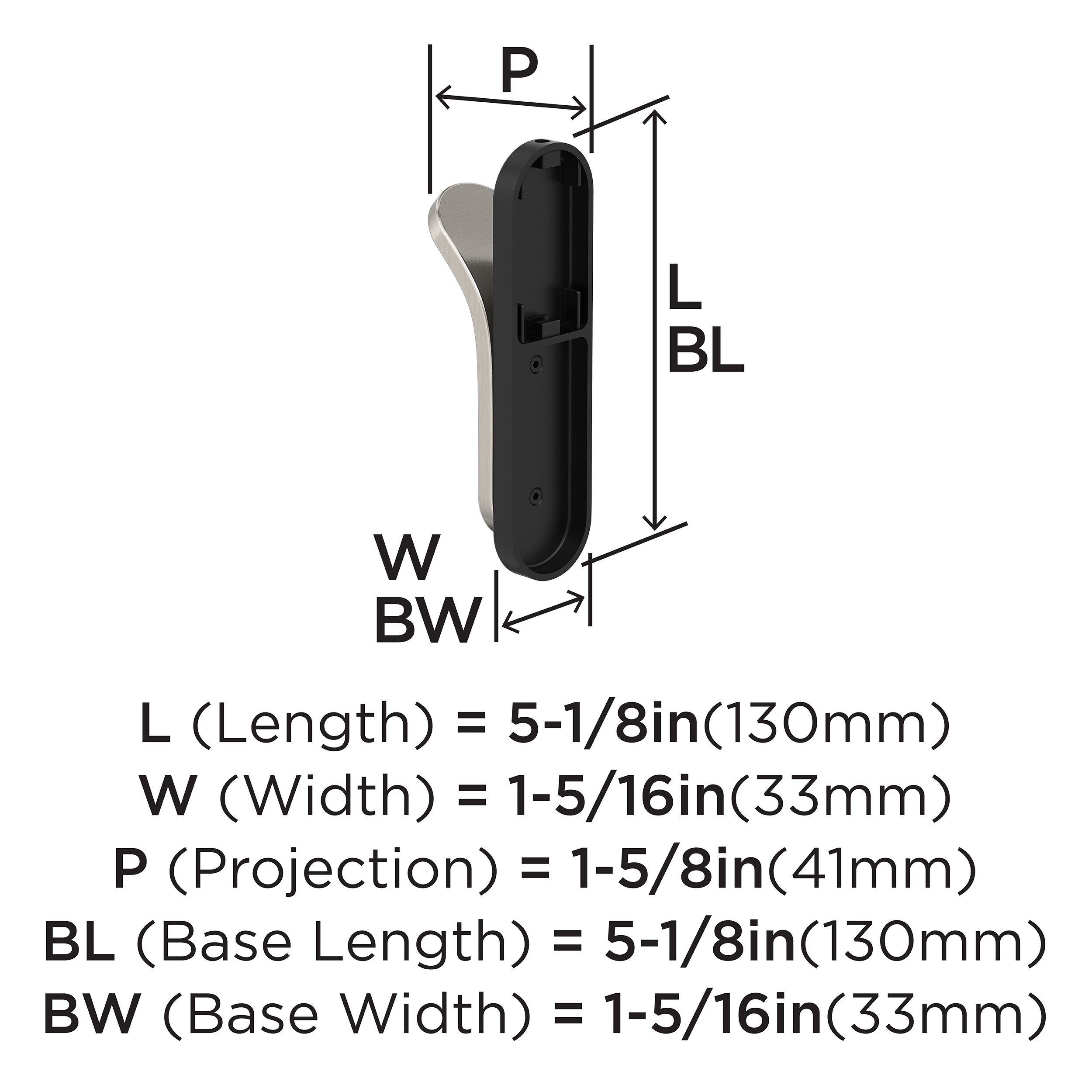 Amerock HBX37012MBG10 Decorative-Wall-Hooks - View #4
