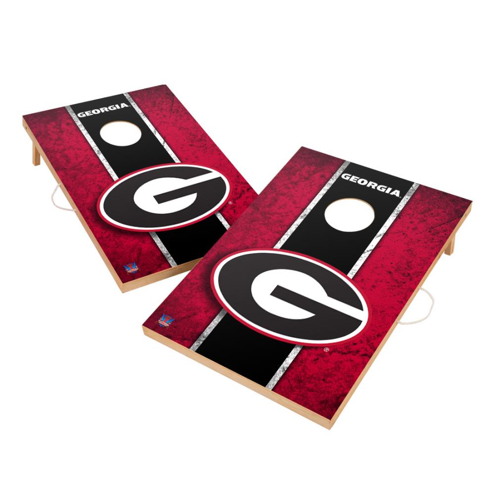 Syracuse Orange 2' x 3' Solid Wood Cornhole Board Set