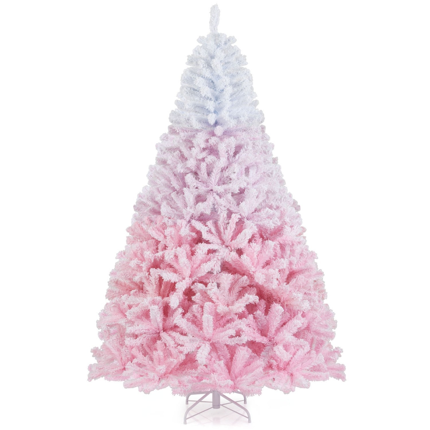 LIVIZA 7-ft Pink Artificial Christmas Tree