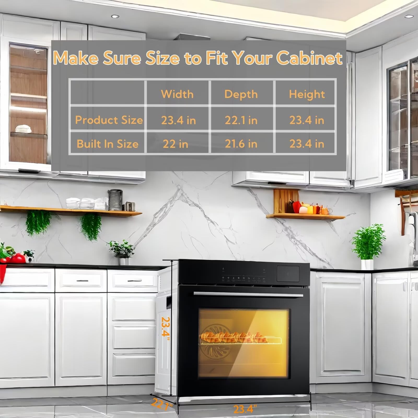 Qeetex JXNAG-PHO-11BN0DBM Swall-Elec-Oven - View #3