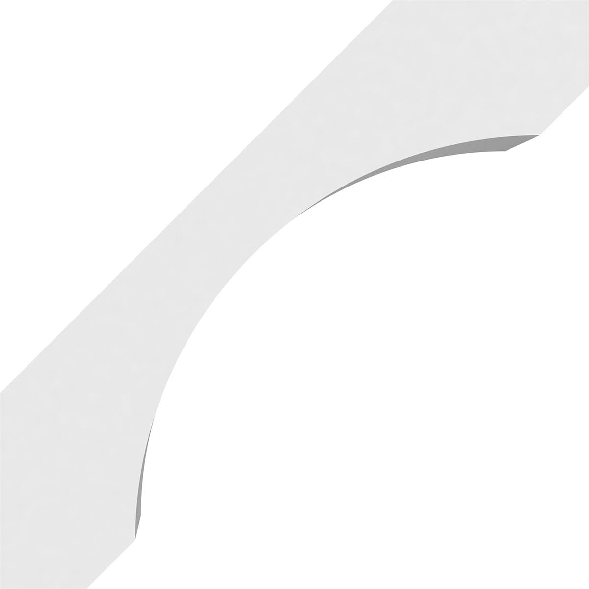 Ekena Millwork BRCP03X06X06LGY braces - View #3