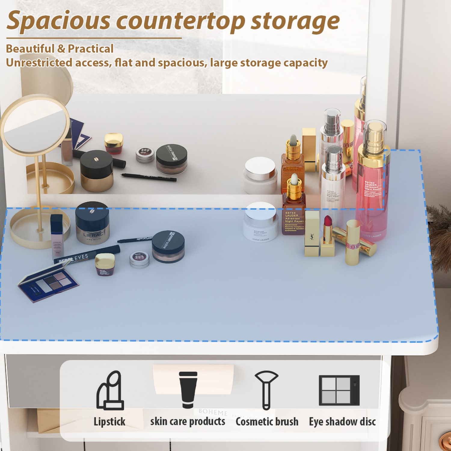 FUFU&GAGA LJY-WFJWL0096-02 Bedroom-Vanities - View #8