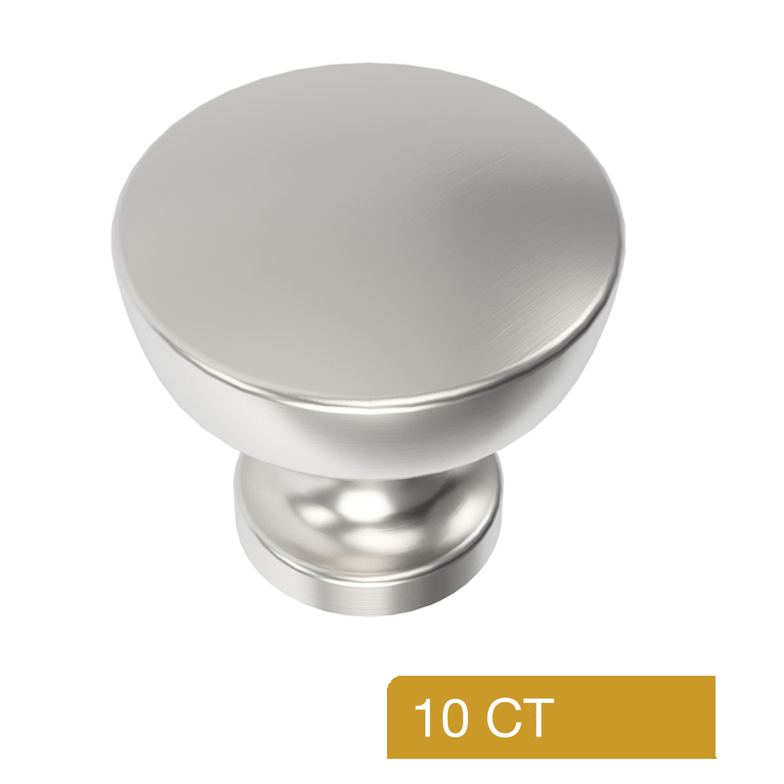 Style Selections DMZ-11362-SN-10PK Cabinet-Knobs - View #2