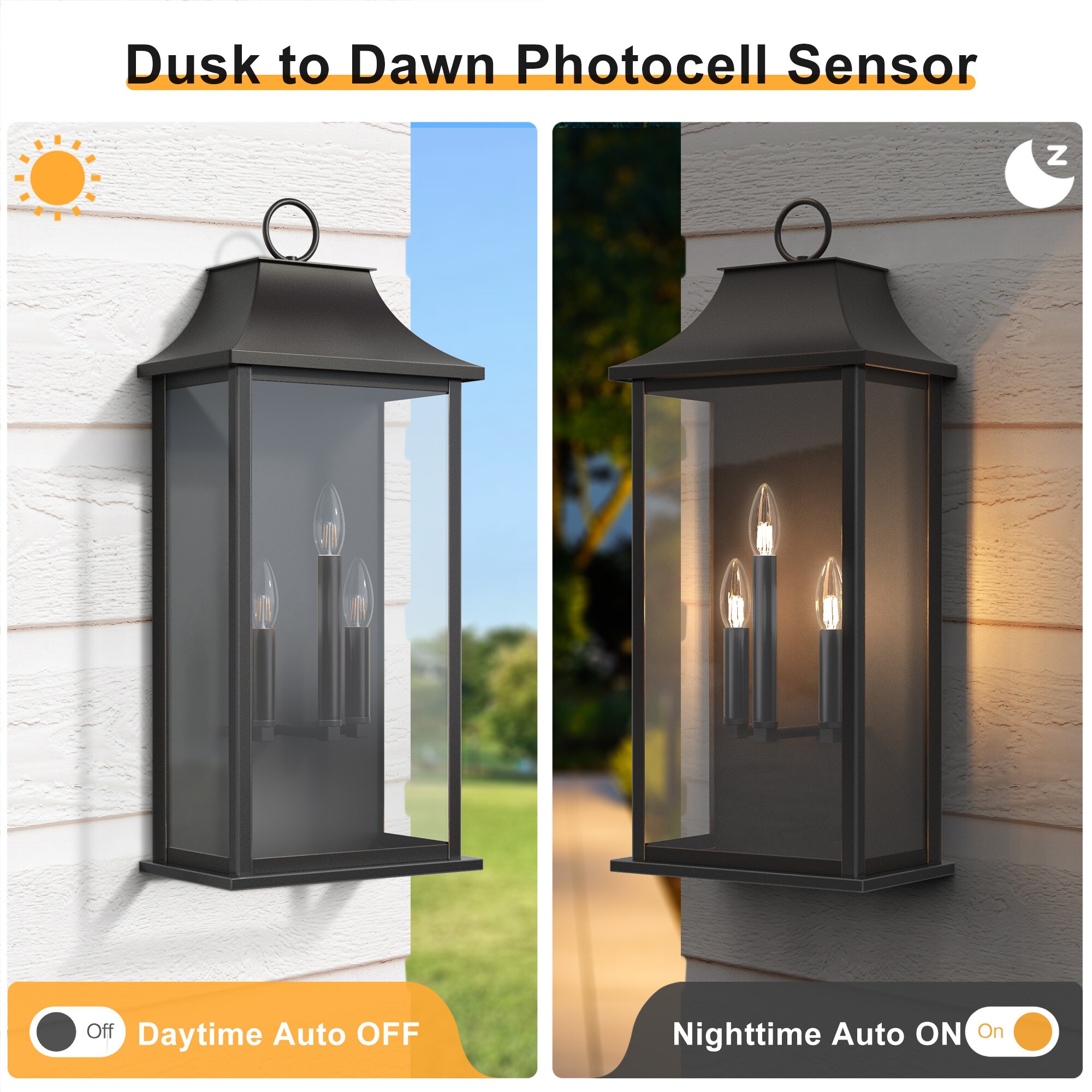 Maxax 7076-3BK Outdoor-Wall-Lighting - View #6