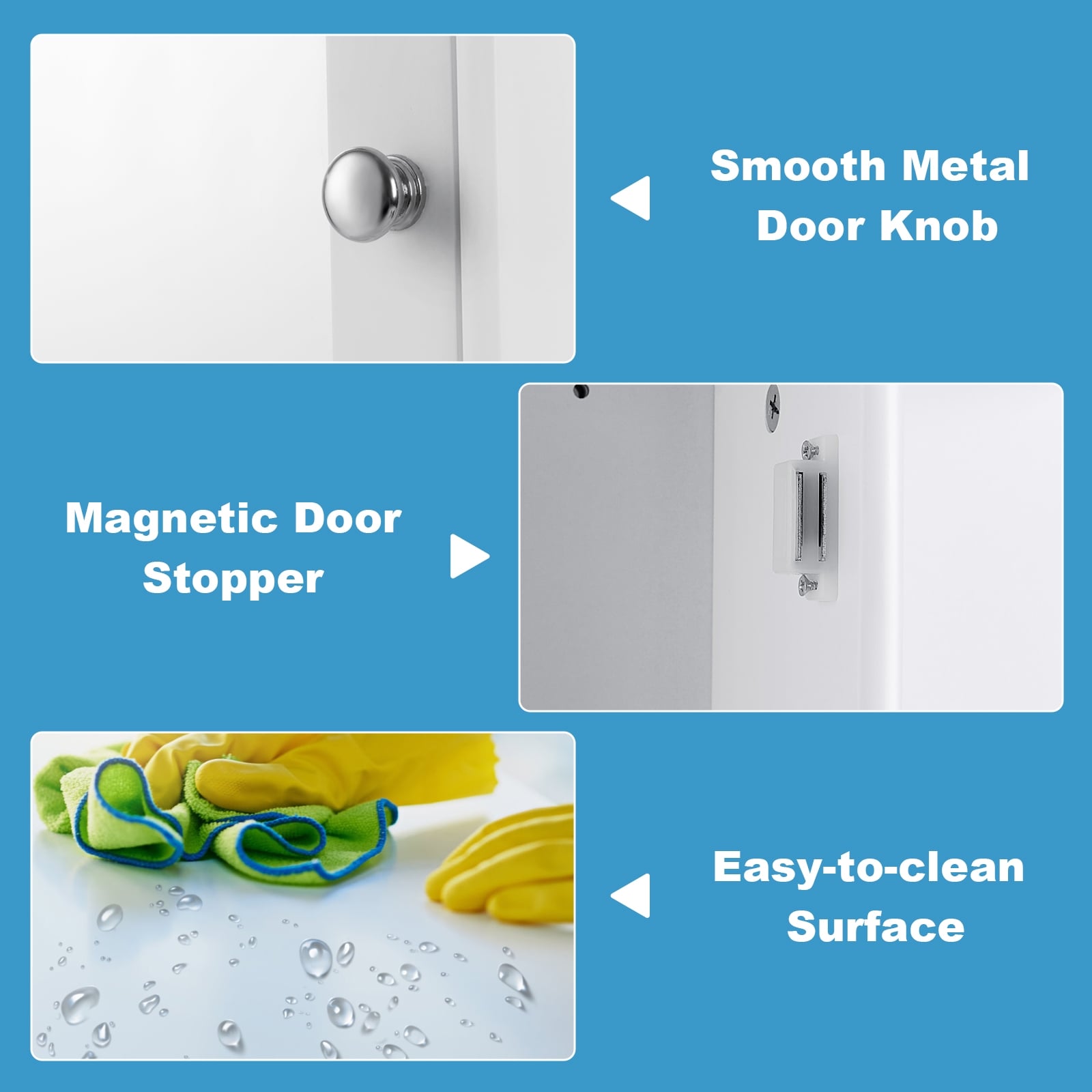 WELLFOR OUG58718WH Bathroom-Medicine-Cabinets - View #10