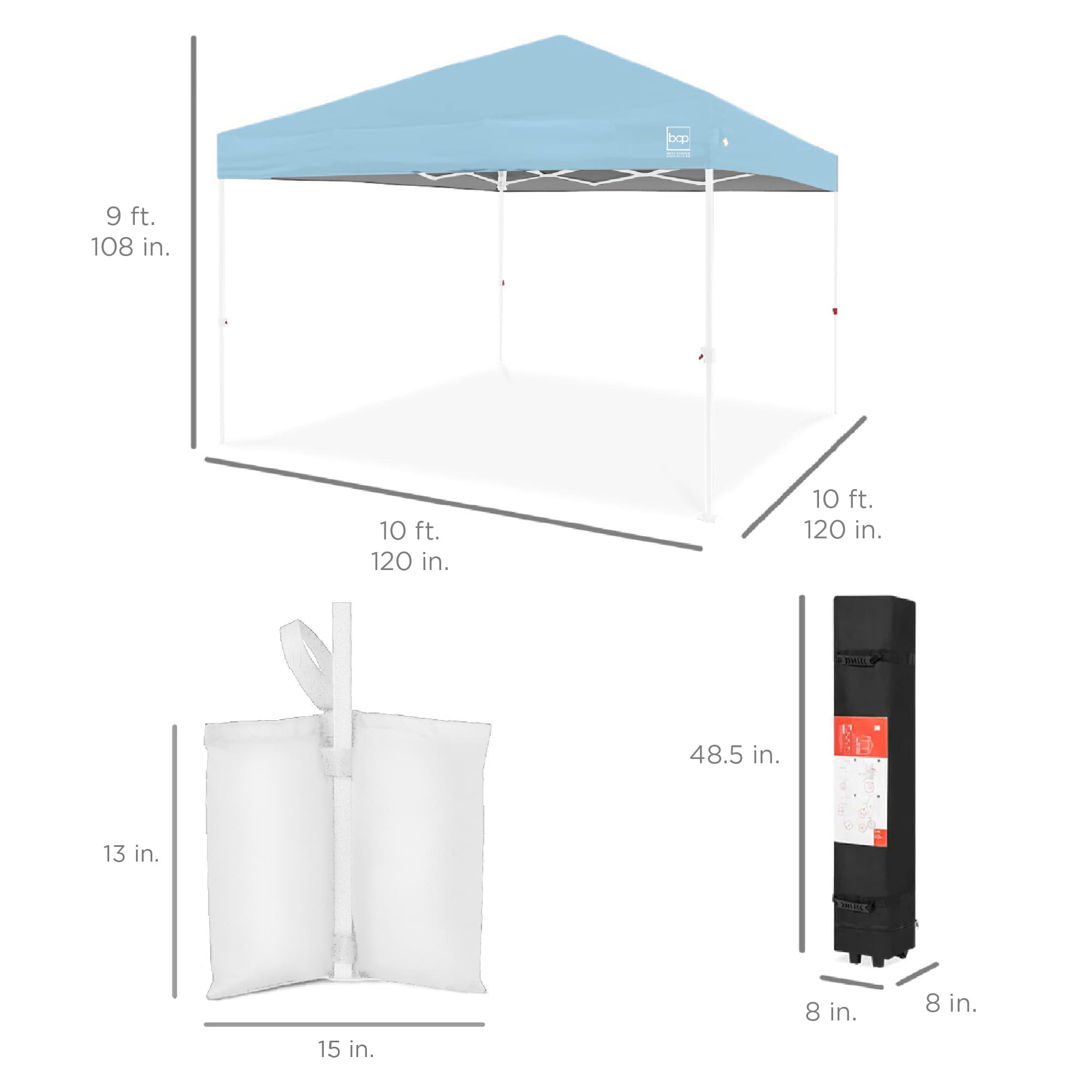 Best Choice Products SKY9658 Canopies-Sl - View #8