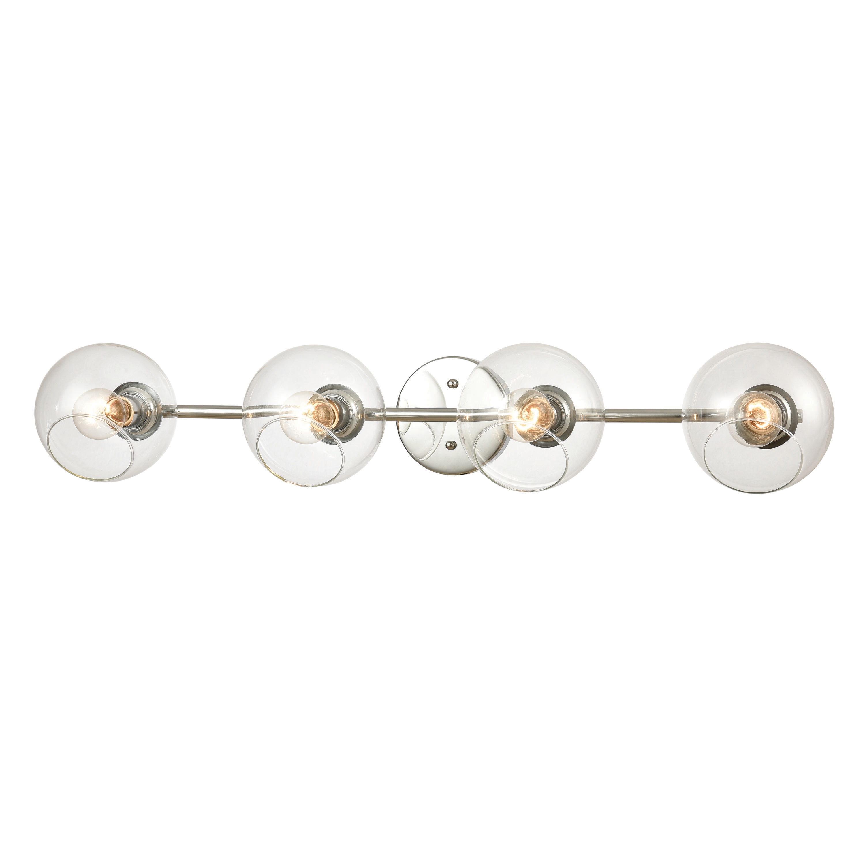 Westmore by ELK Lighting LWVL-220308126 Conduit 36-in 4-Light Polished Chrome LED Modern/Contemporary Vanity Light