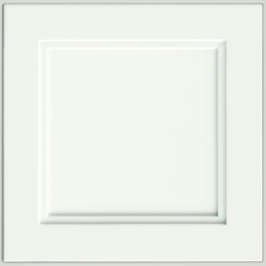 KraftMaid RDCDS,AV3M2,G71M Tavis 14.625-Inches W x 14.625-Inches H Dove White Painted Maple Kitchen Cabinet Sample (Door Sample)