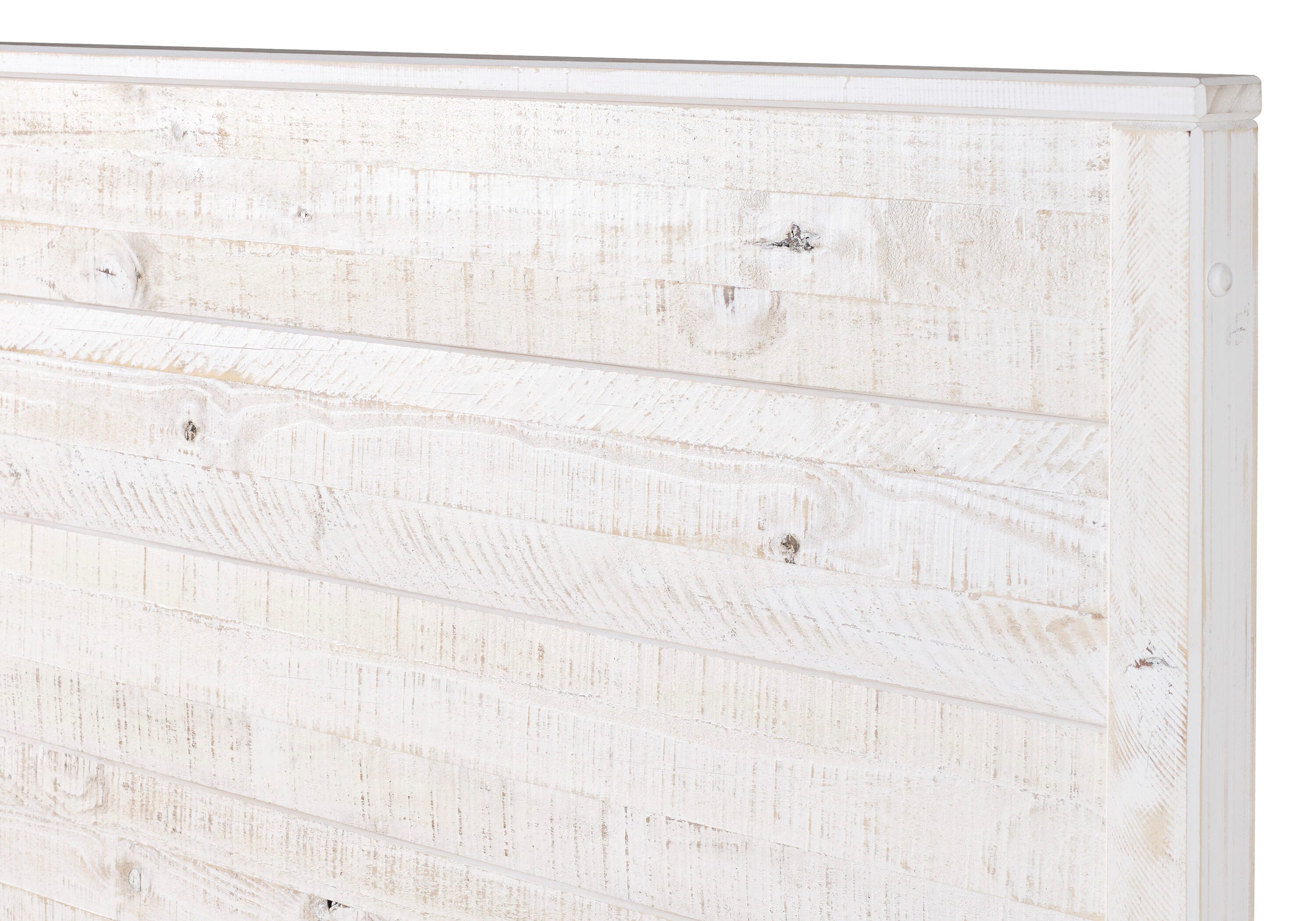 Baja Pine Wood King Platform Bed with Solid Wood Frame