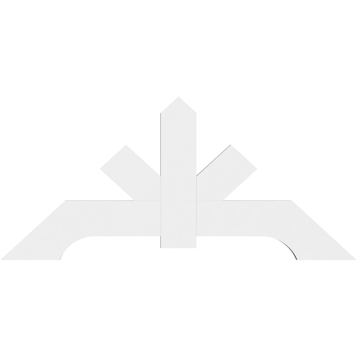 Ekena Millwork GBP060X28X0206VAN00 Exterior-Brackets-Braces - View #2