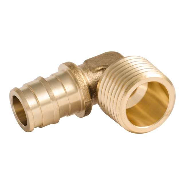 150 New 1/2 x 1/2 PEX 90 Degree Brass Lead Free Elbows Replace Watts LFWP19B-08PB by The ROP Shop 