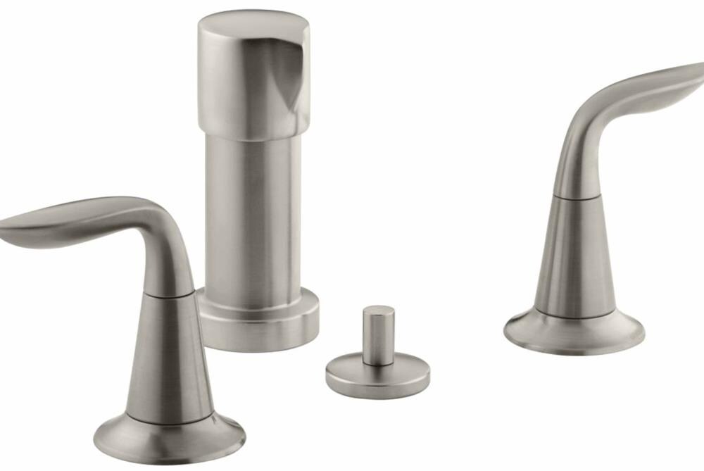 Kohler Refinia Vibrant Brushed Nickel Vertical Spray Bidet Faucet At 8893