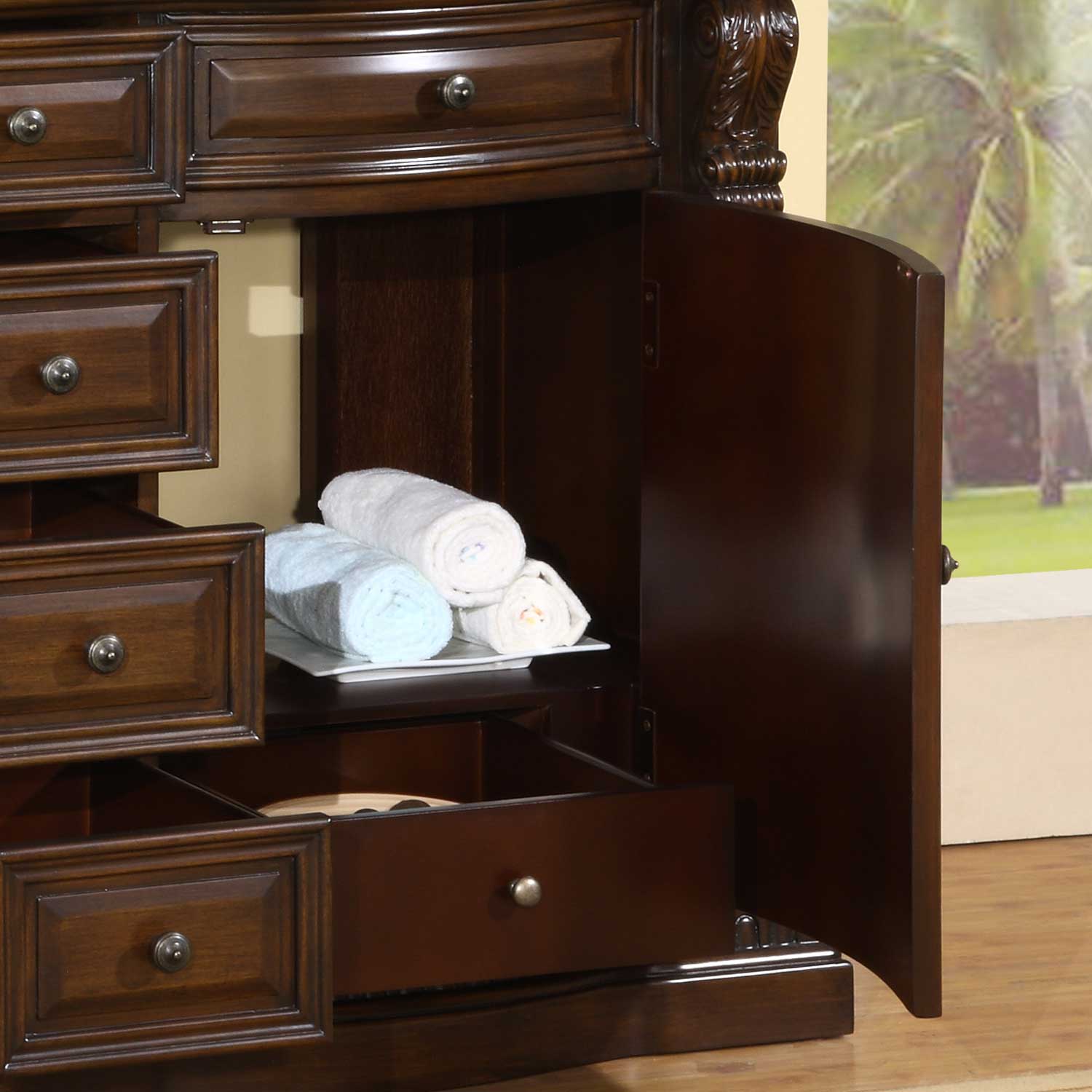 Silkroad Exclusive HYP-0712-T-UIC-60 Bath-Vanity-Combo - View #8
