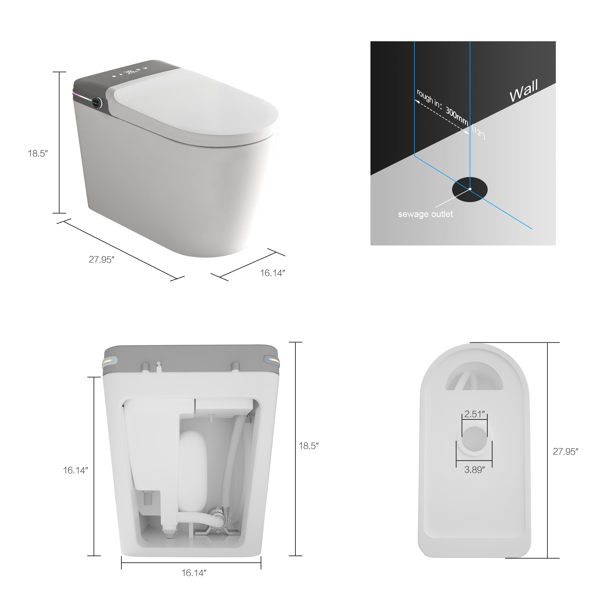 Forclover HBV-S0286 toilets - View #10