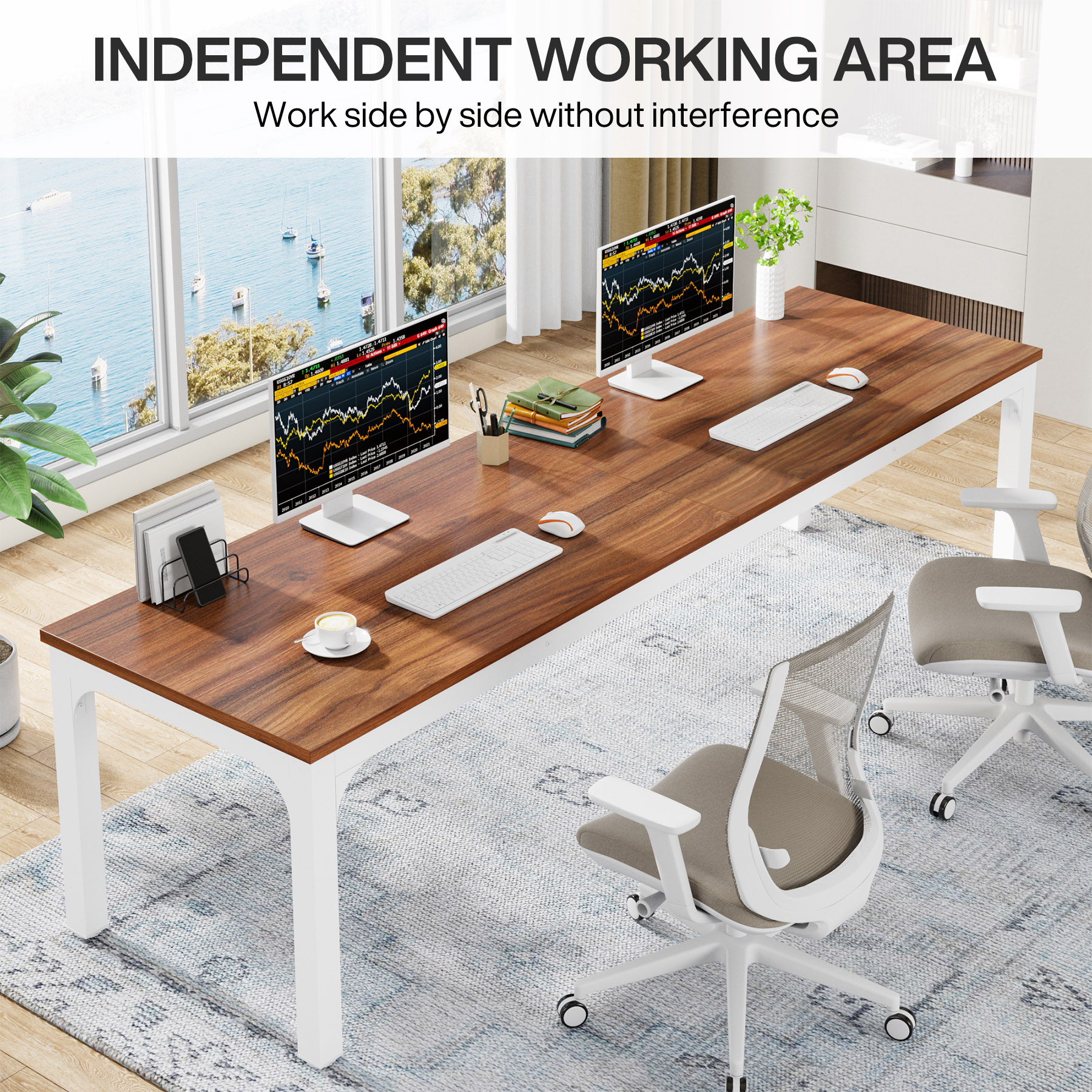 Fnova LWTJ-YS0296 Office-Tables - View #5