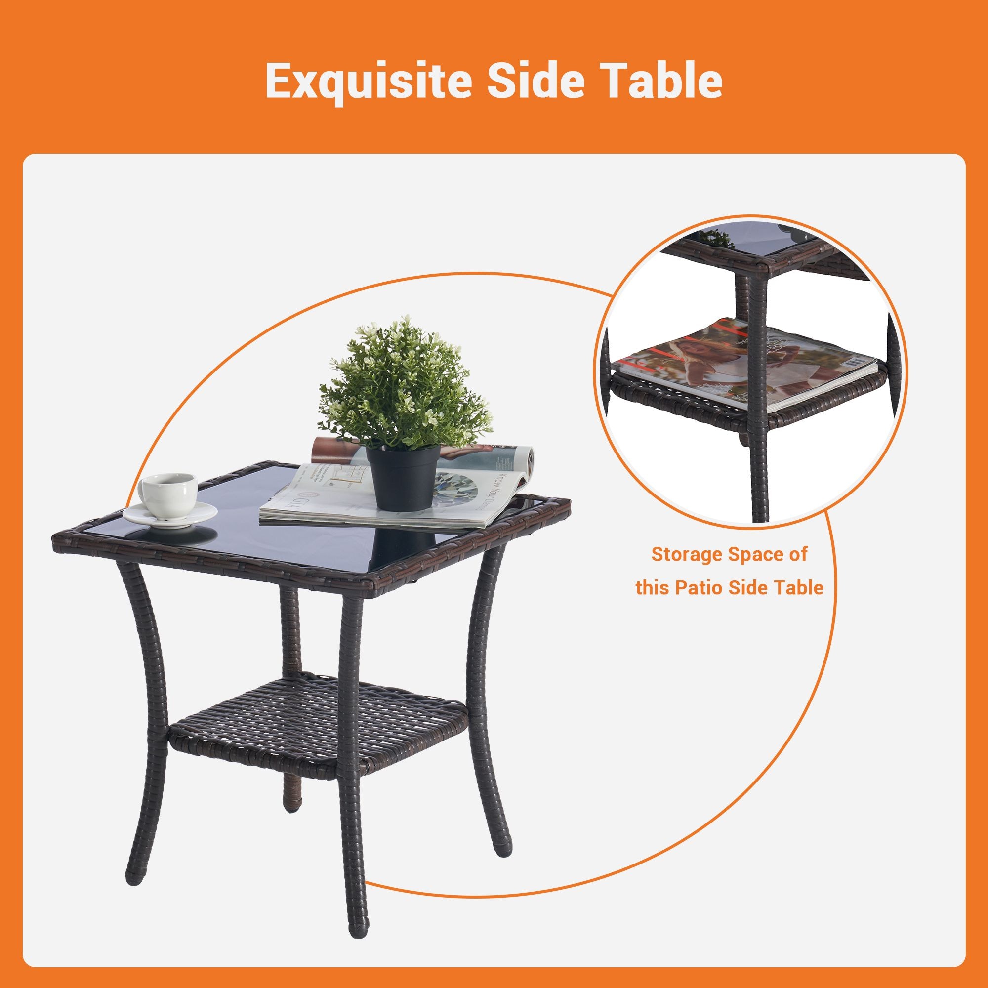 SANSTAR L-TB01-V1 Patio-Tables - View #3