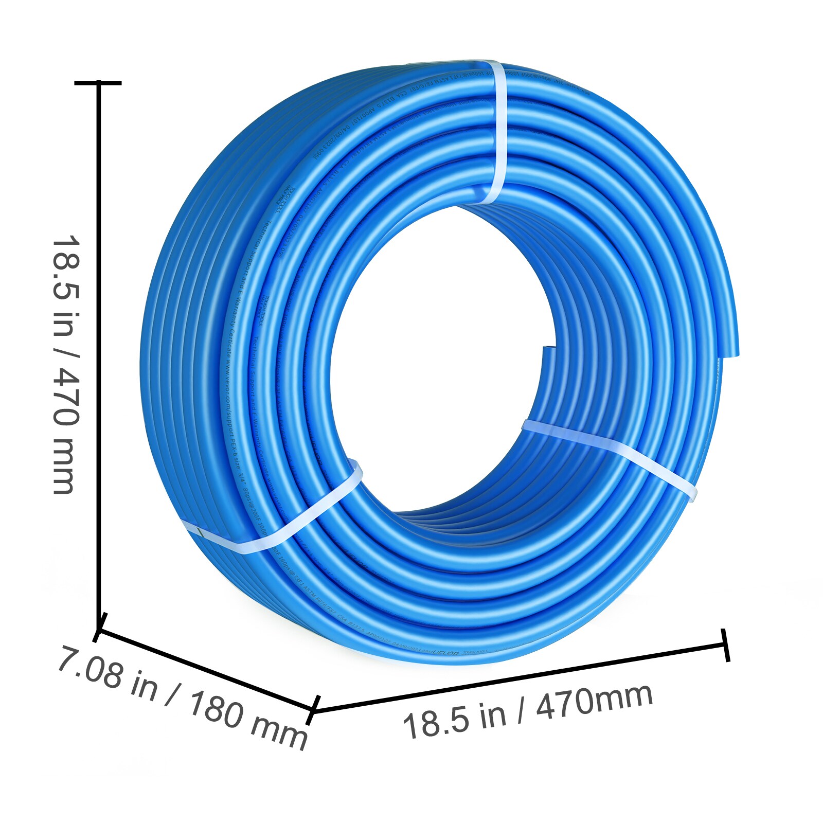 VEVOR SCPEXBGLS10004688V0 Pex-Crimp-Fittings - View #2