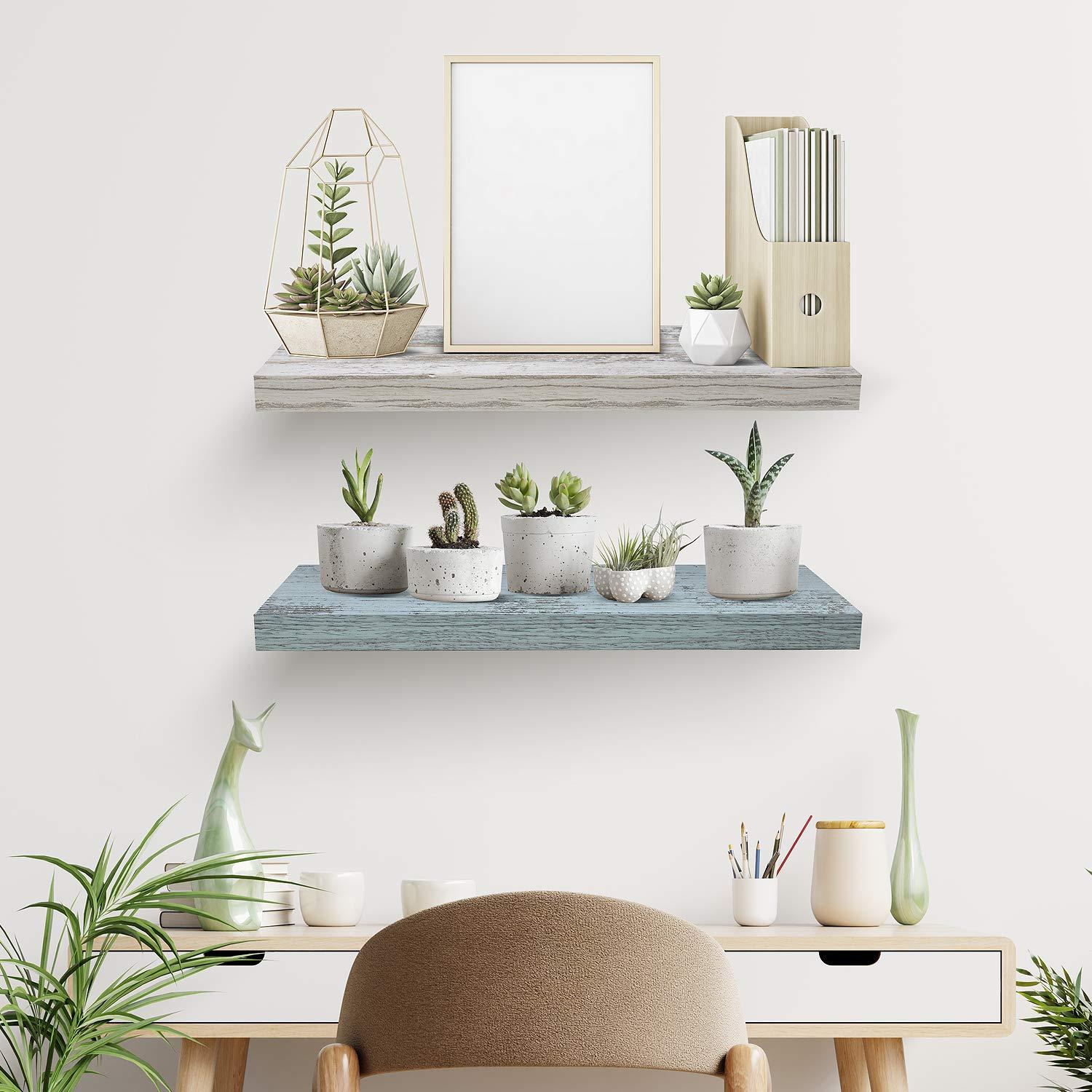 SORBUS WD-FLT-RUS Wall-Mounted-Shelving - View #2