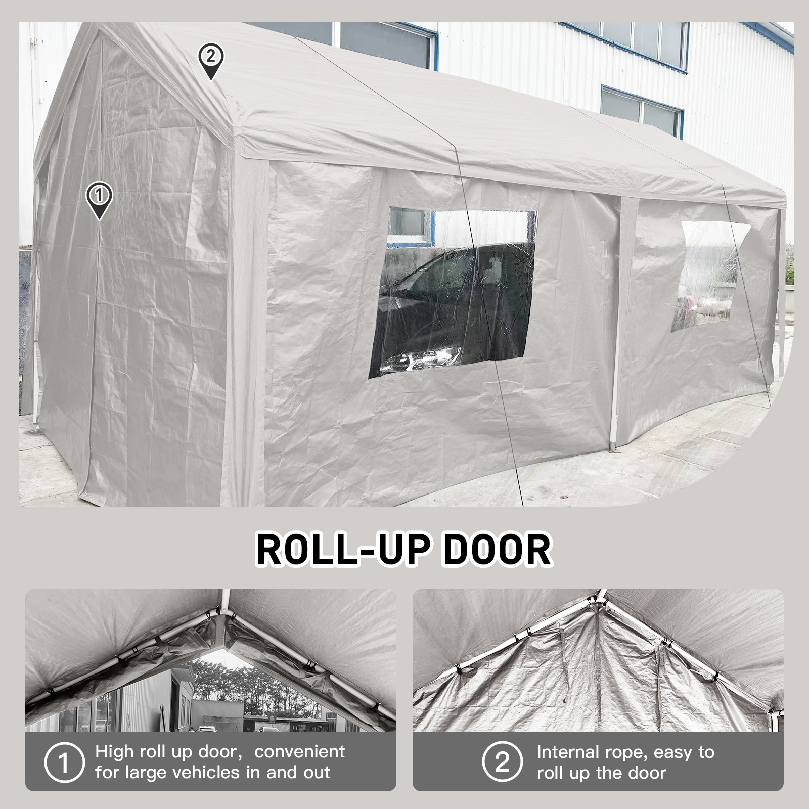 Mondawe MO-SS-76013 Carport-Covers - View #4