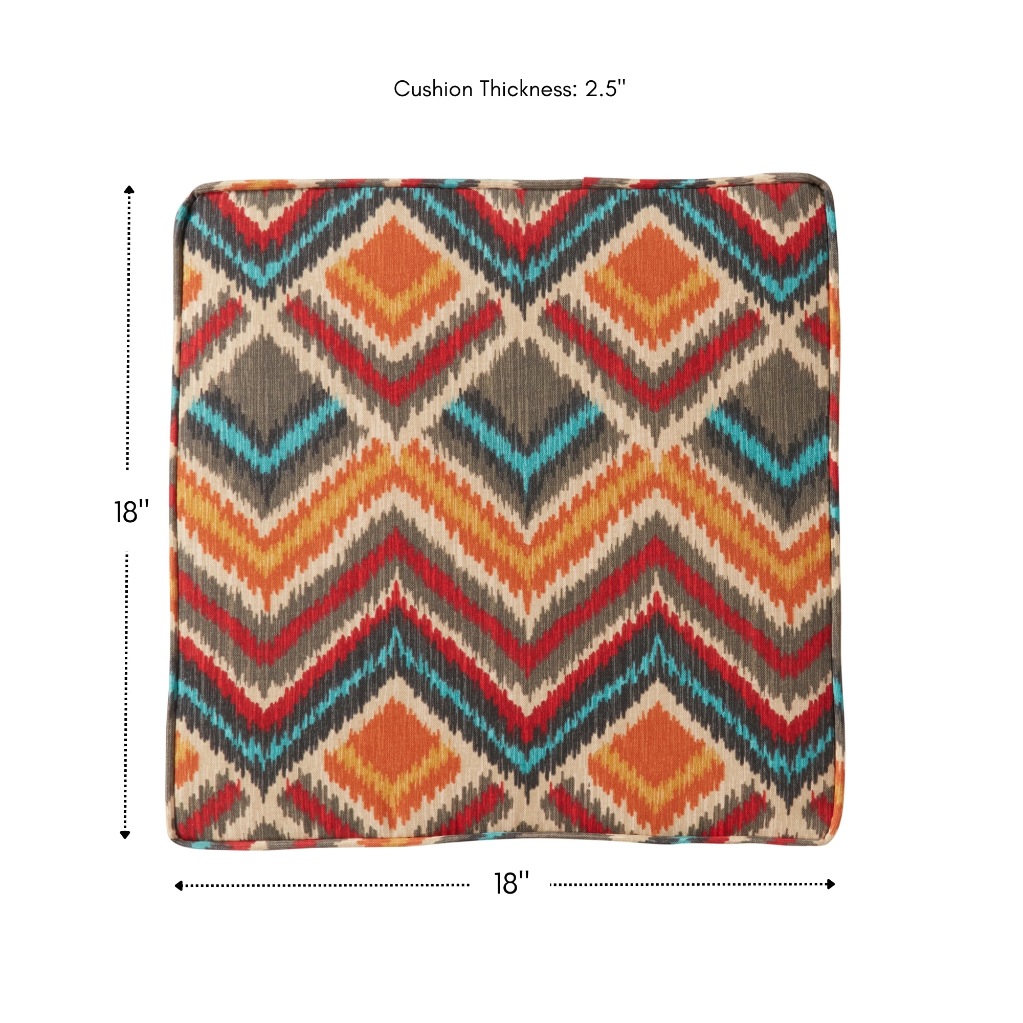 Greendale Home Fashions OP1100S2-SURREAL Patio-Furniture-Cushions - View #6