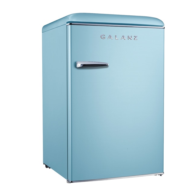 Galanz 4.4-cu ft Standard-depth Freestanding Mini Fridge (Blue) ENERGY ...