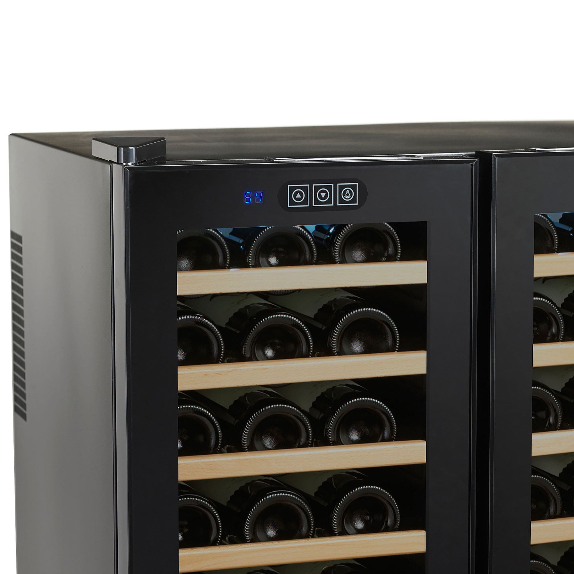 wine enthusiast 48 bottle silent wine refrigerator