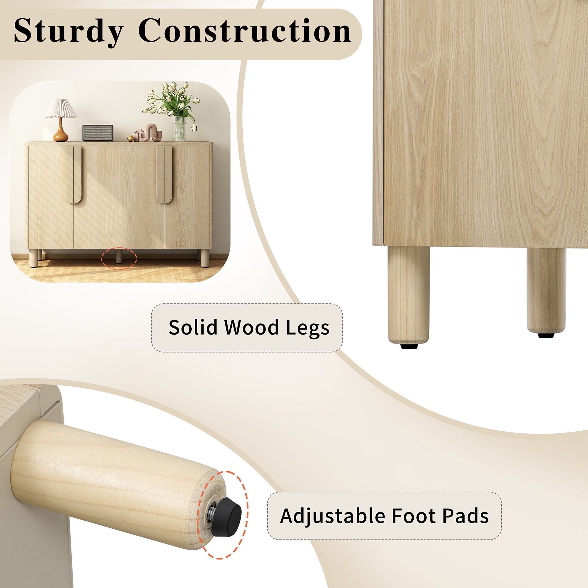 SINOFURN SYA330214YL Dining-Kitchen-Storarge - View #3