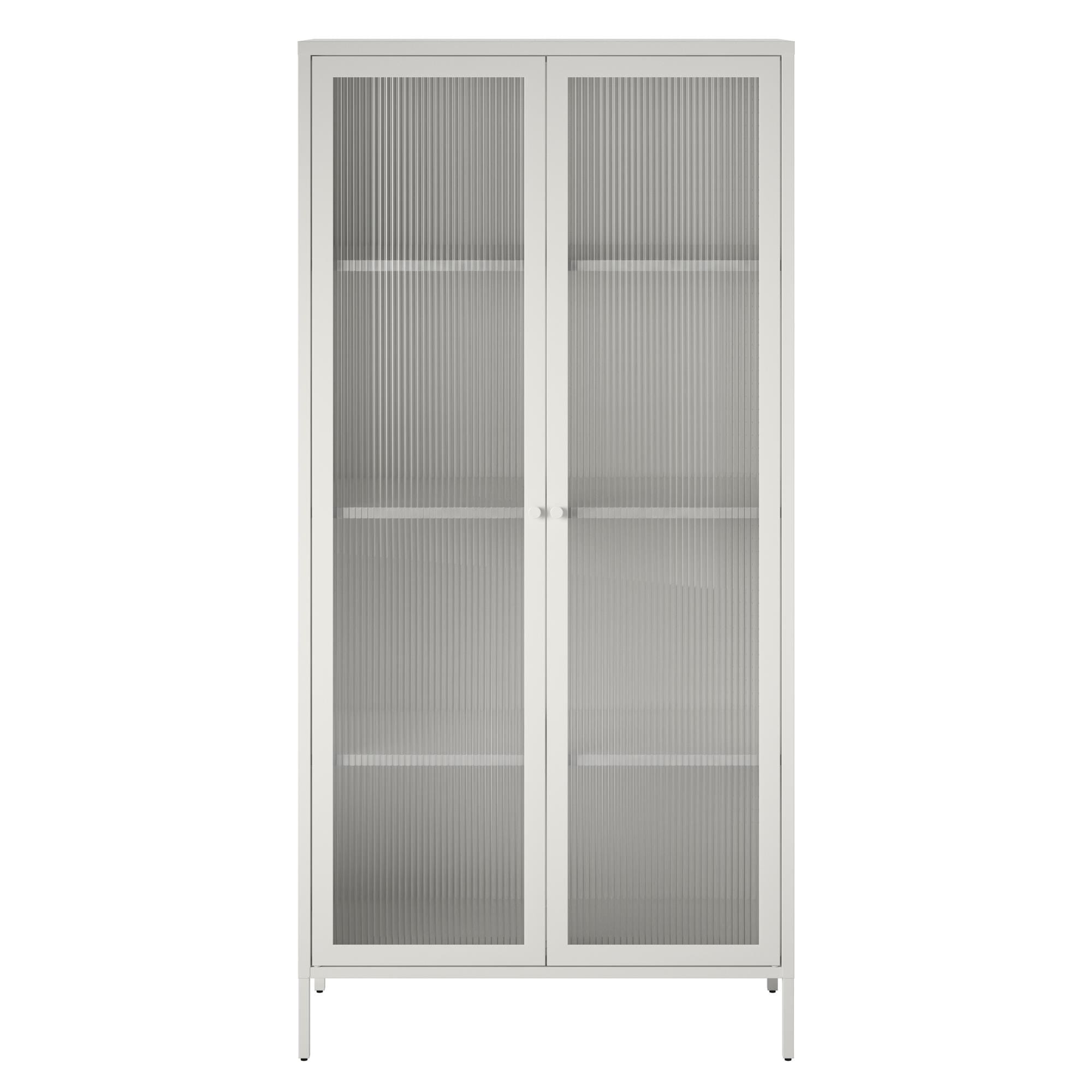 Ameriwood Home Ashbury Heights 35.38-in W x 72.83-in H Steel White Freestanding Utility Storage Cabinet