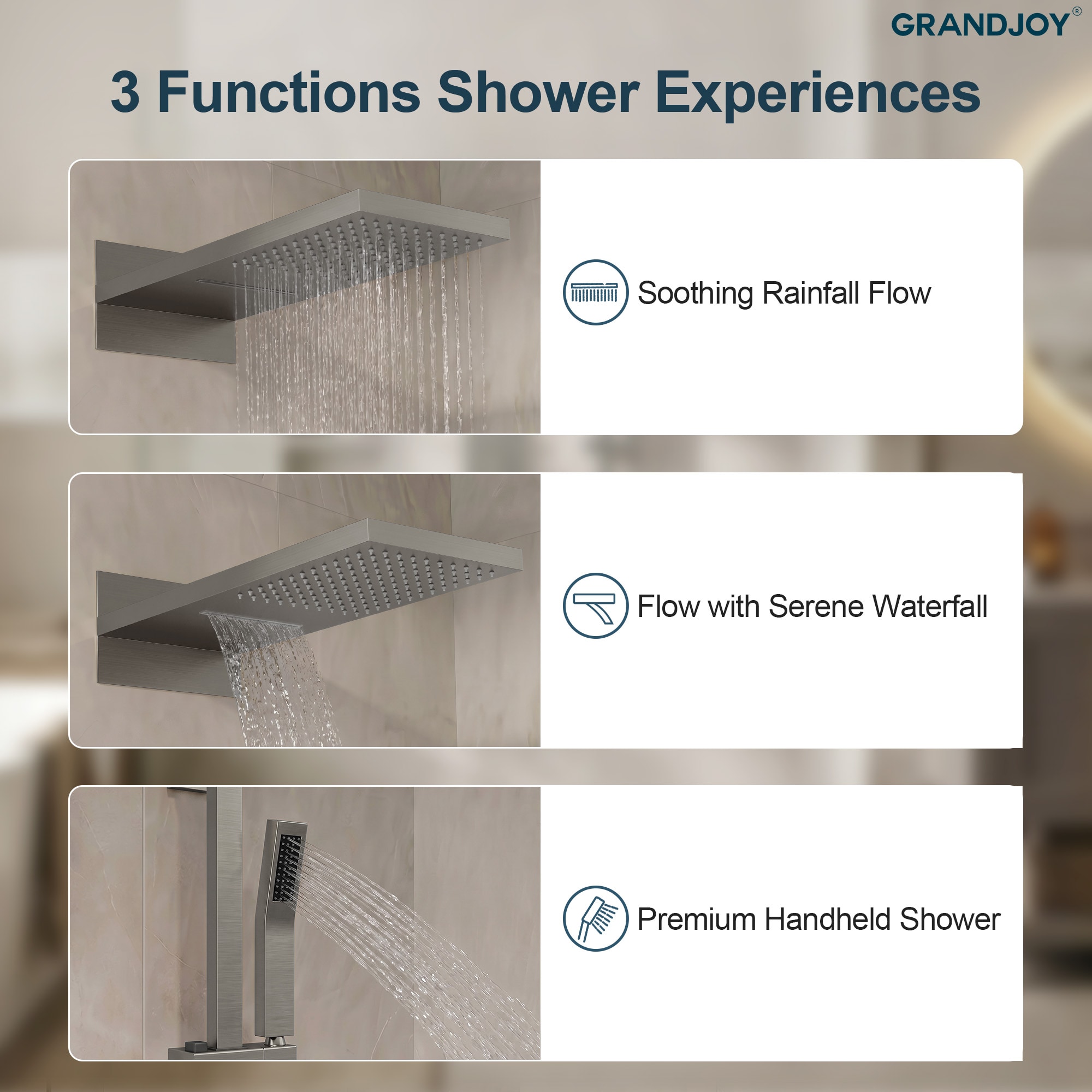 GRANDJOY SGF10GJ-10-BN22 Tub-Shower-Faucets - View #4
