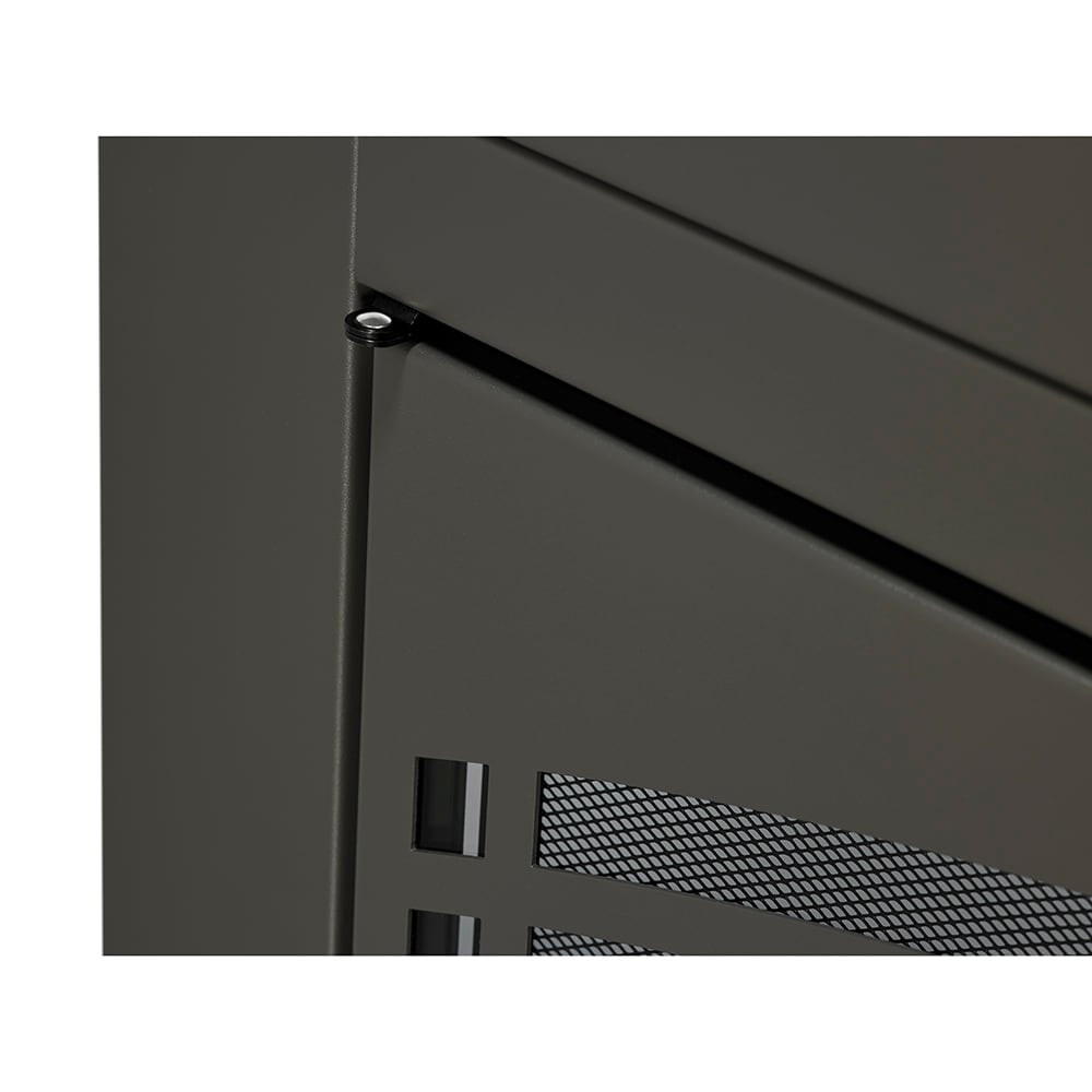 allen + roth FPDS302SLV Glass-Fireplace-Doors - View #8