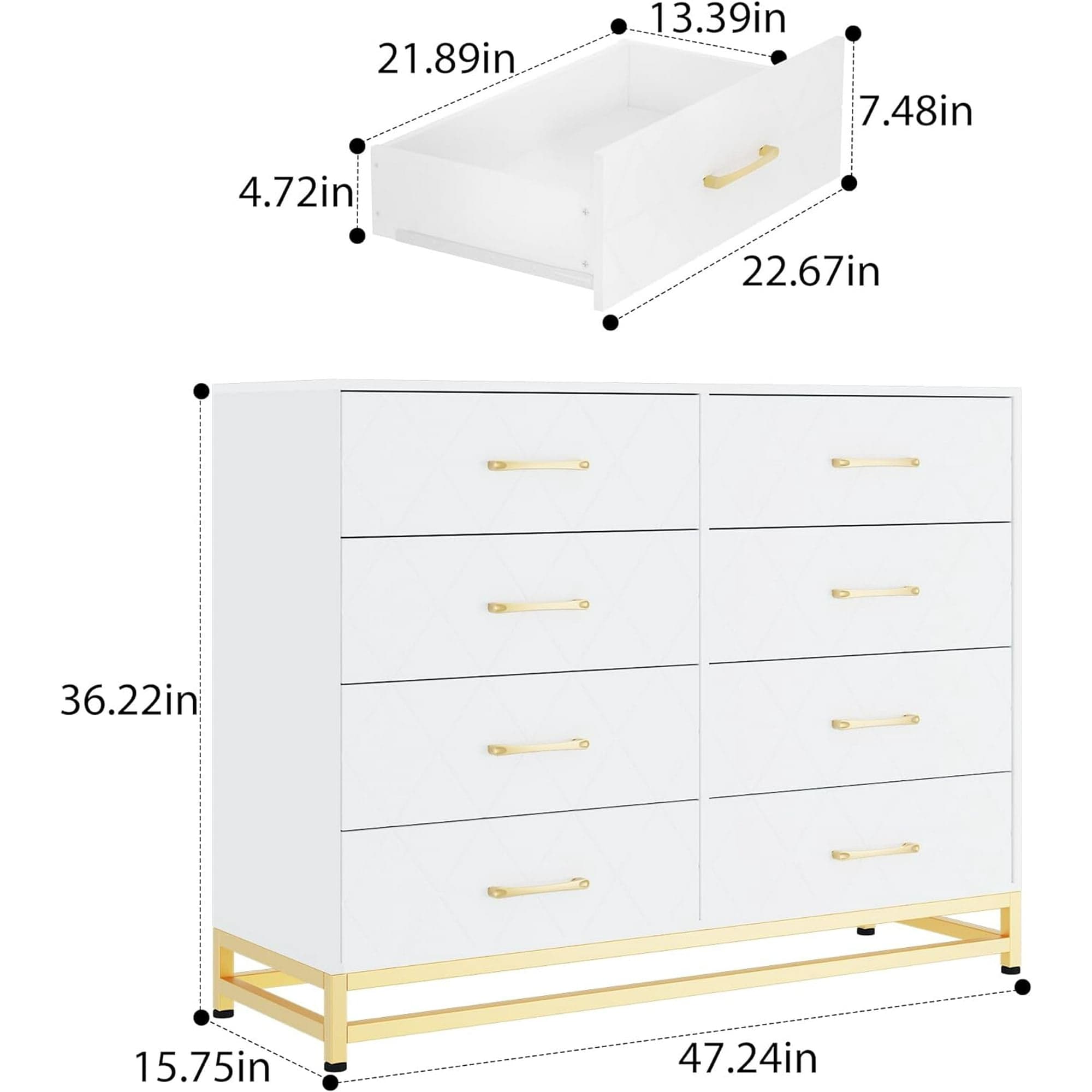 Qeetex LHF-DG-839OPBG5001 dressers - View #2