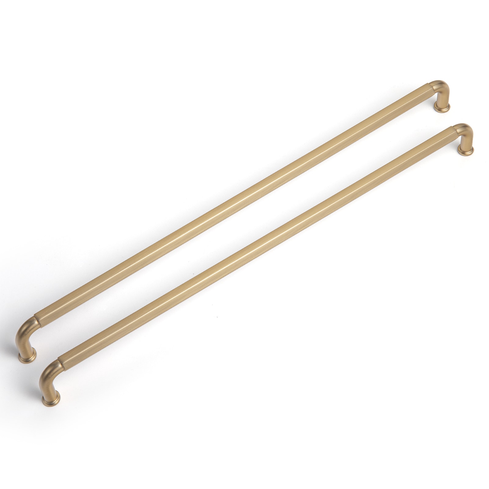 Miaokesen 2201UBR-320 12-5/8-in , 320mm Center to Center Champagne Bronze Cylindrical Handle Drawer Pulls 6 -Pack