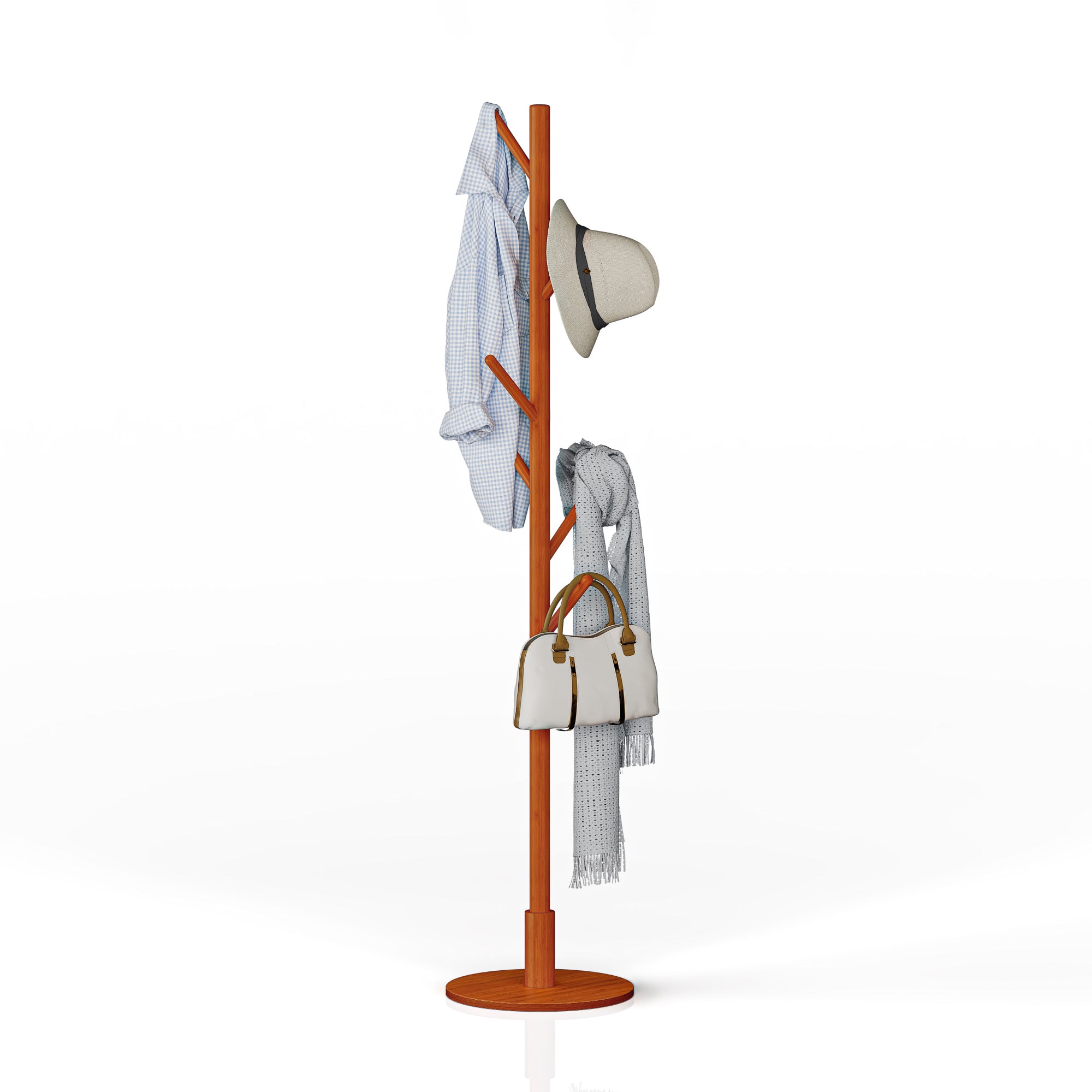 Vecelo LOE-CB17-DBN Coatrack-Stands-Pedestals - View #7