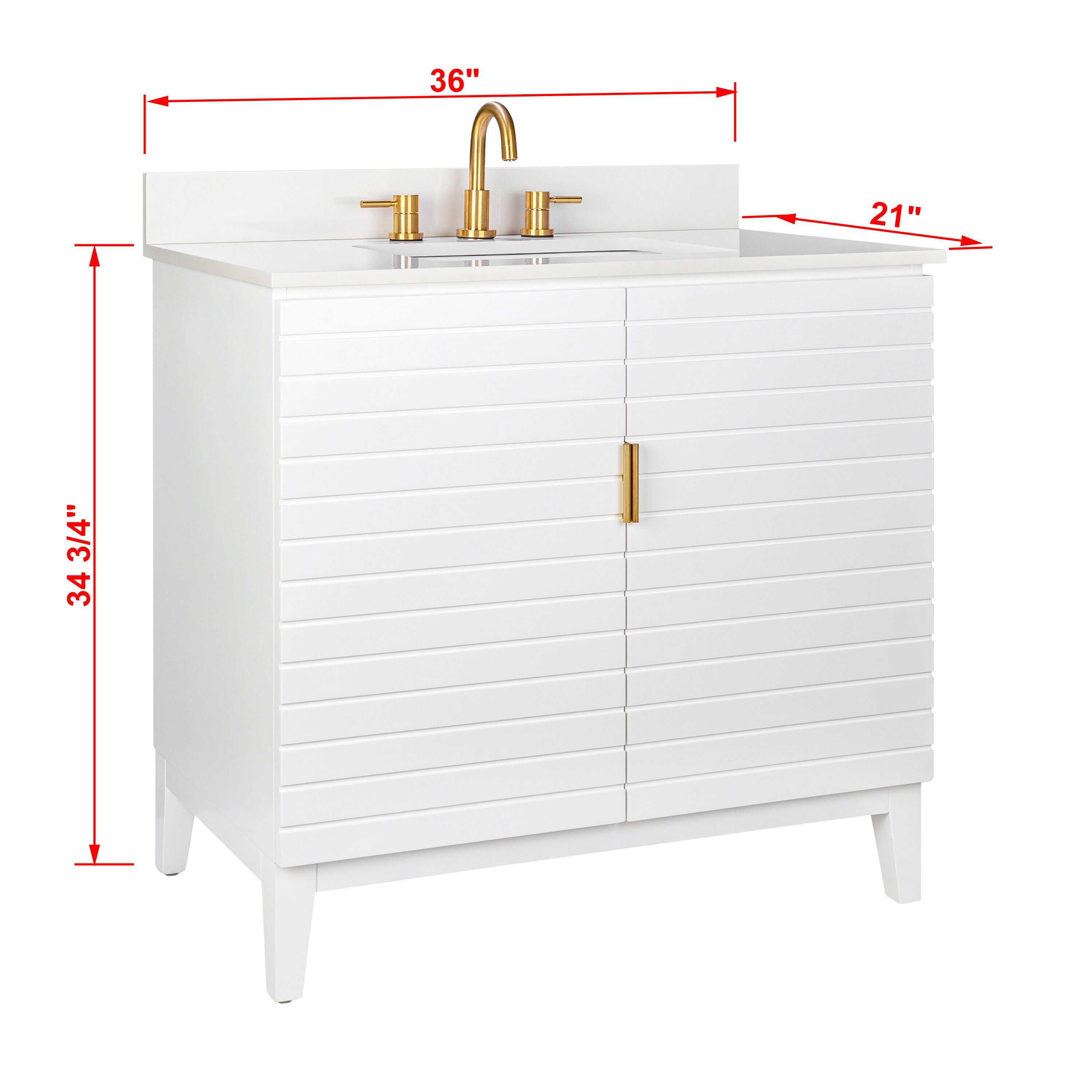 Origin 21 L23014-VS36-WT Bath-Vanity-Combo - View #15