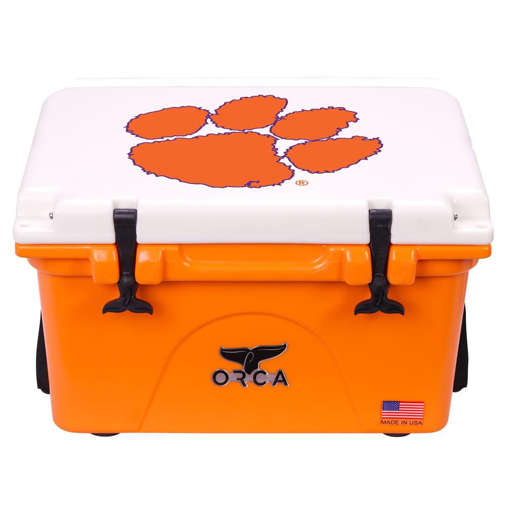 ORCA Orange/Brown Cleveland Browns 40-Quart Hard-Sided Cooler