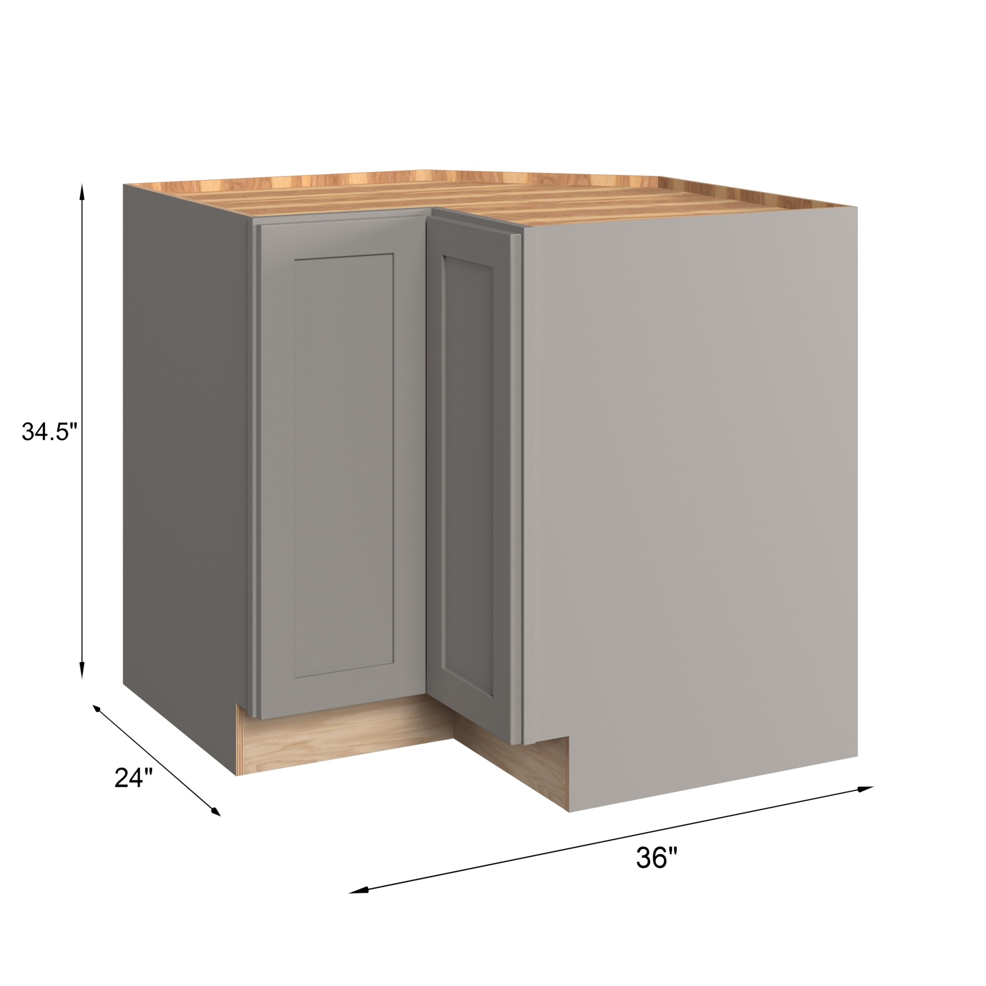 KraftMaid Momentum EZR36LG81 Cabinets-Kitchen - View #3